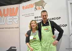André Mulder met zijn zus Marijke Mulder vertegenwoordigden Raw Milk Company. Zij hebben een aanbod aan rauwmelkse zuivelproducten.
